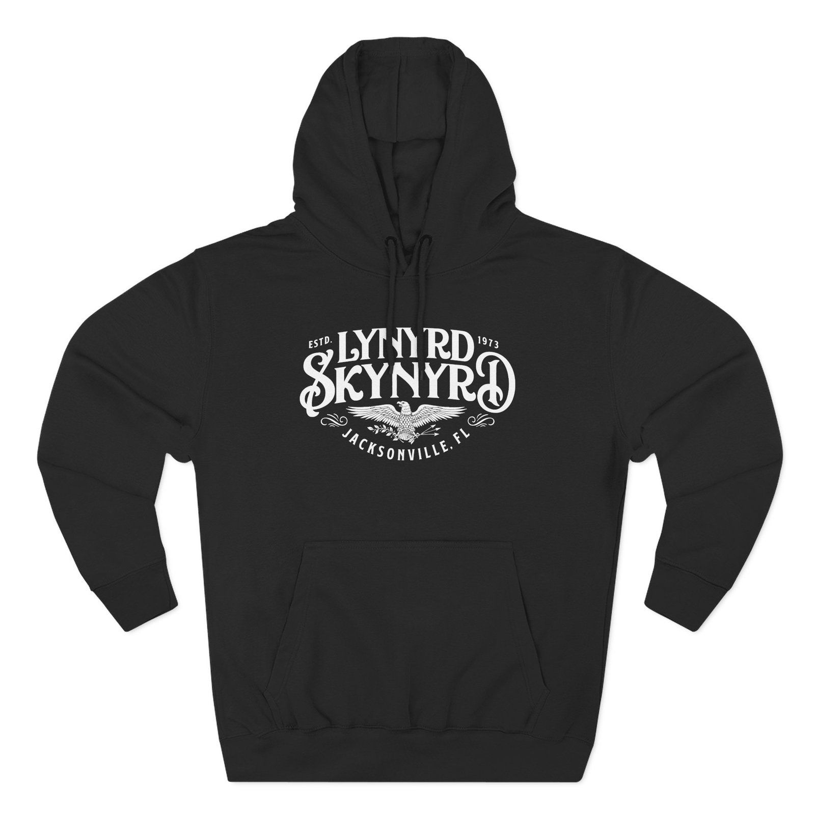 Lynyrd Skynyrd Vintage Flourish Three-Panel Fleece Hoodie