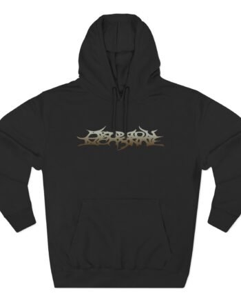 Abaddon Incarnate the Wretched Sermon Album Three-Panel Fleece Hoodie