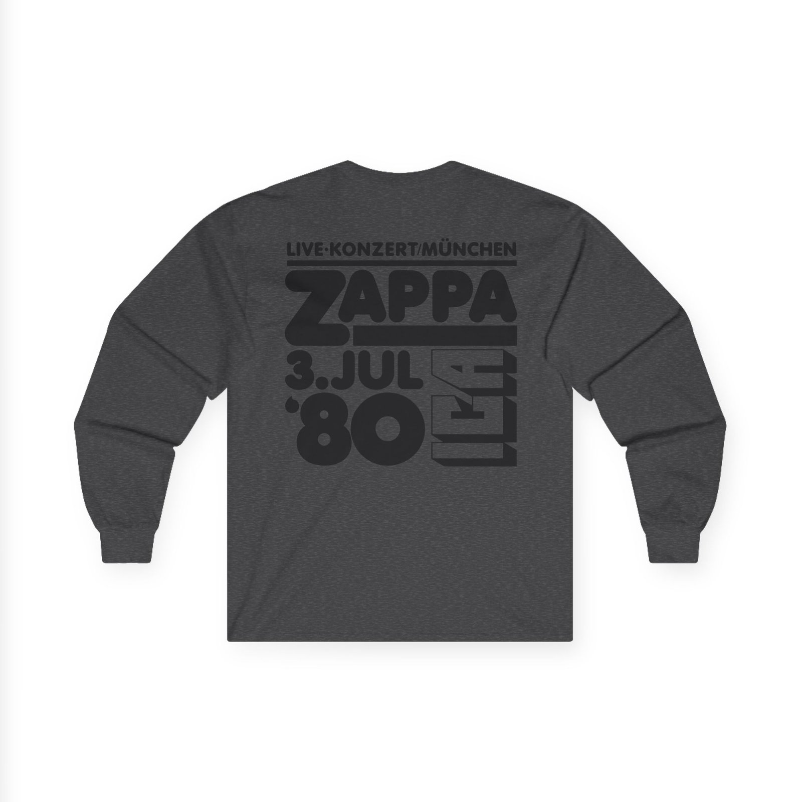 Frank Zappa 80 Munich Unisex Ultra Cotton Long Sleeve Tee