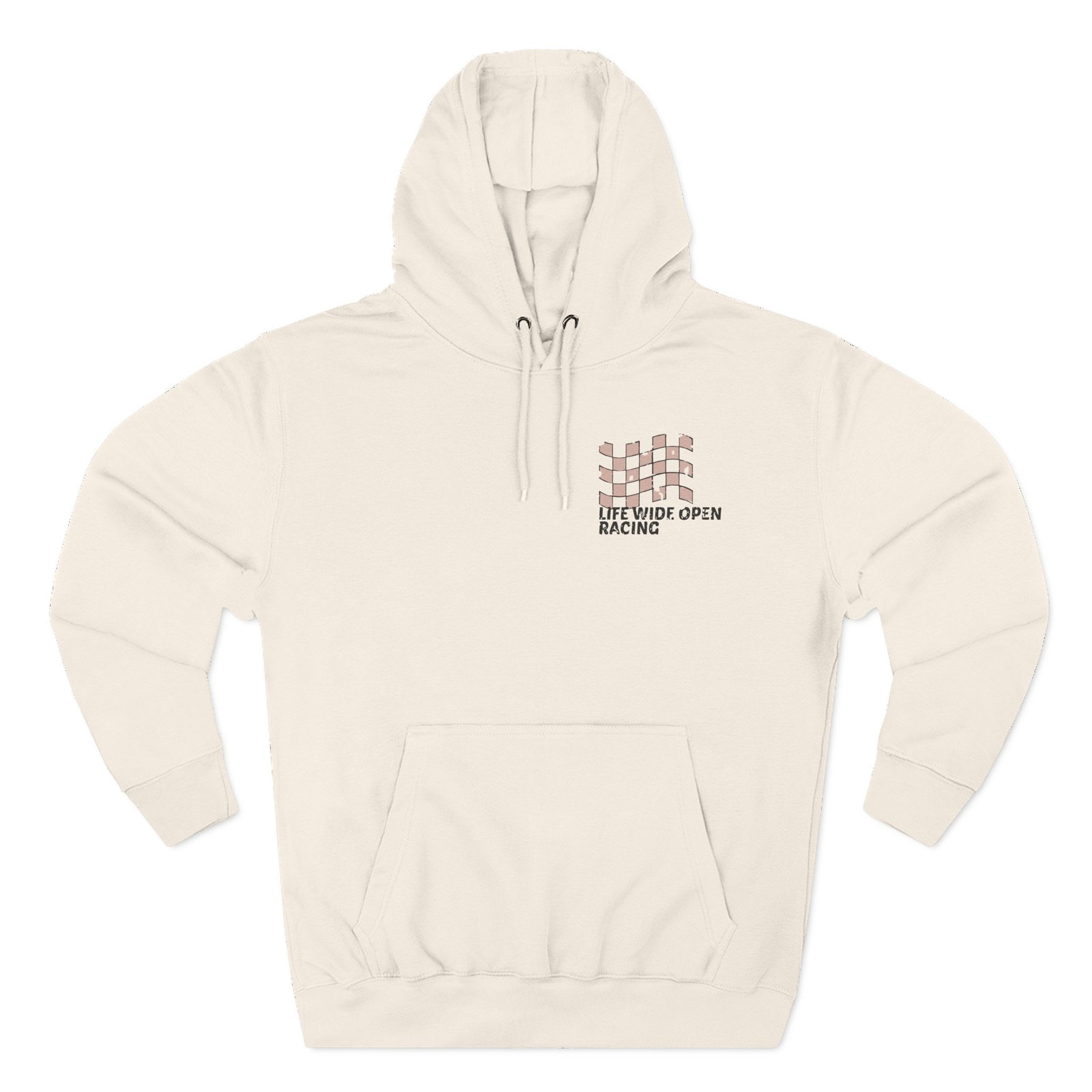 Cboystv Racing Coin Three-Panel Fleece Hoodie