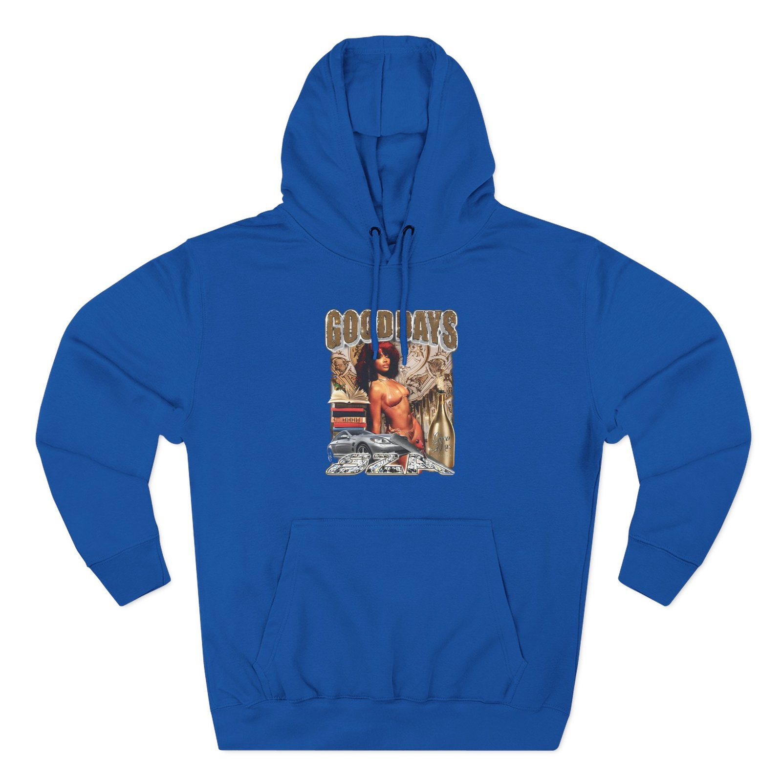 Sza Sos Good Days Three-Panel Fleece Hoodie