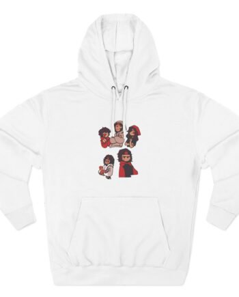 Billzo Three-Panel Fleece Hoodie