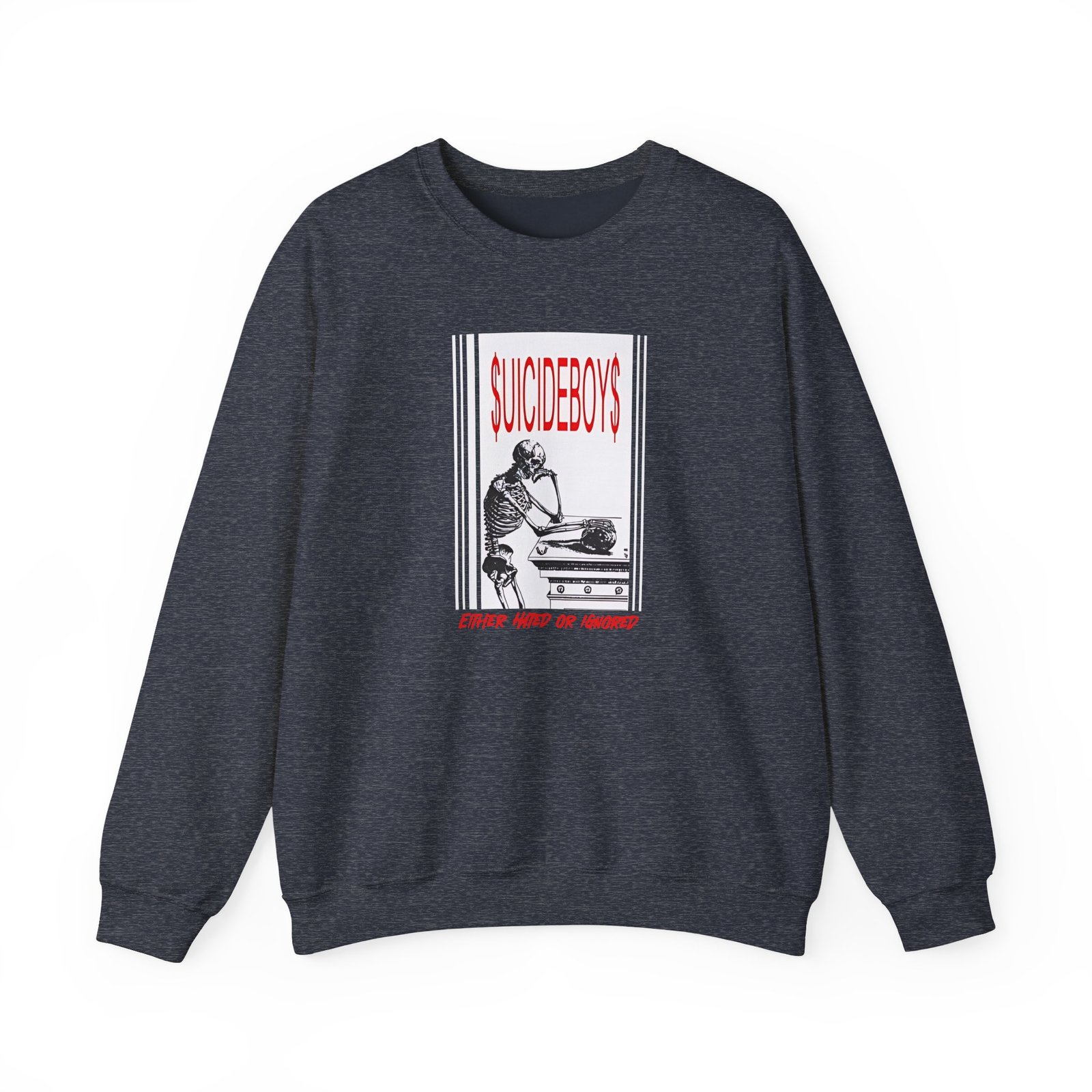 Suicide Boys Either Hated or Ignored Unisex Heavy Blend™ Crewneck Sweatshirt