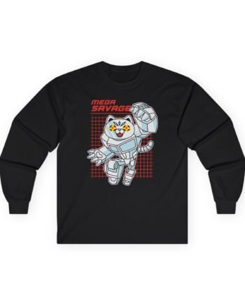 Popularmmos Mega Savage Unisex Ultra Cotton Long Sleeve Tee