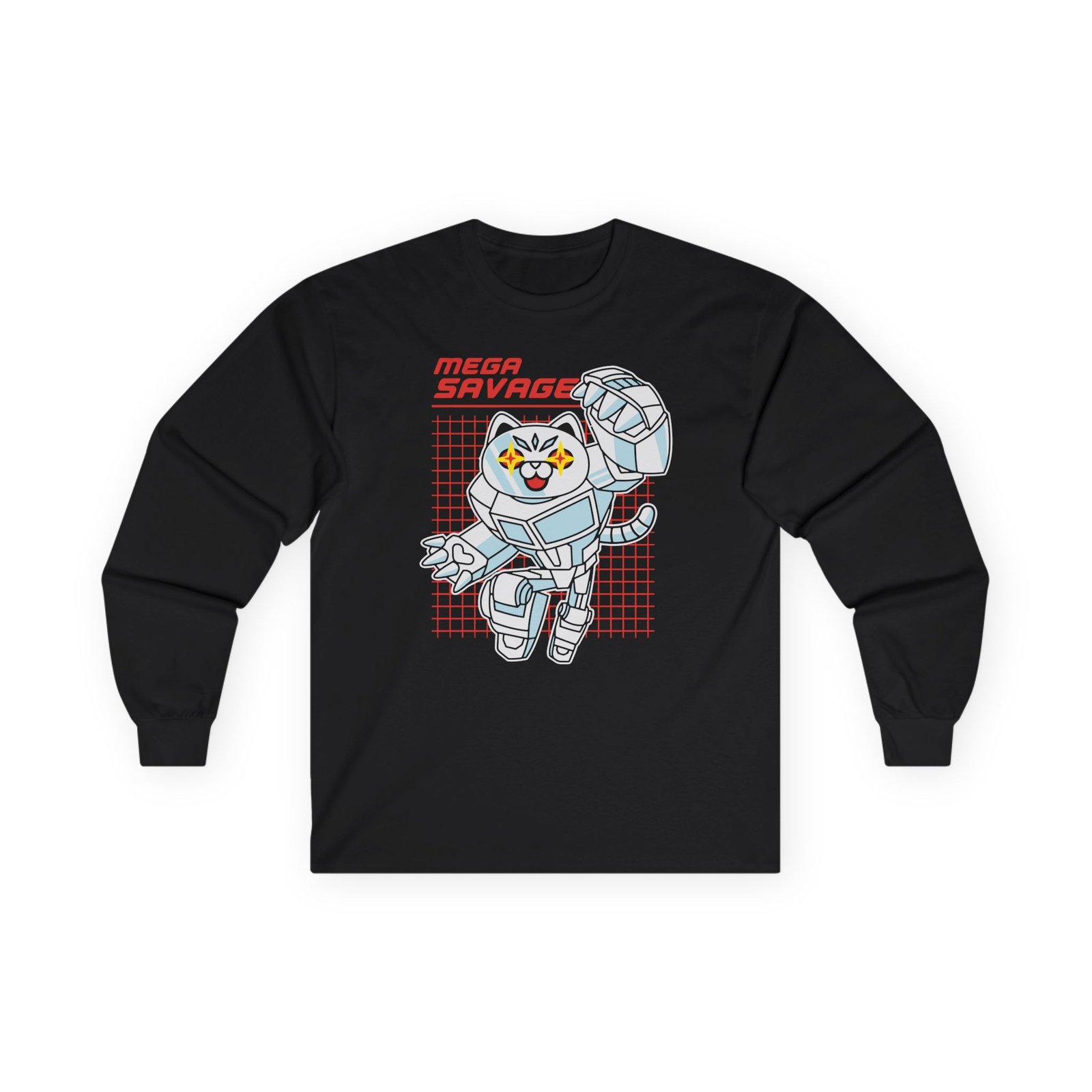 Popularmmos Mega Savage Unisex Ultra Cotton Long Sleeve Tee