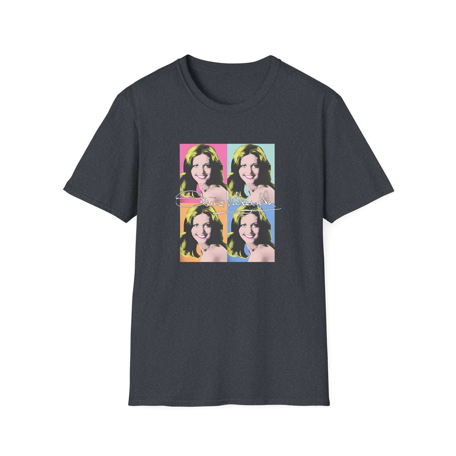 Olivia Newton John Pop Art Unisex Softstyle T-Shirt