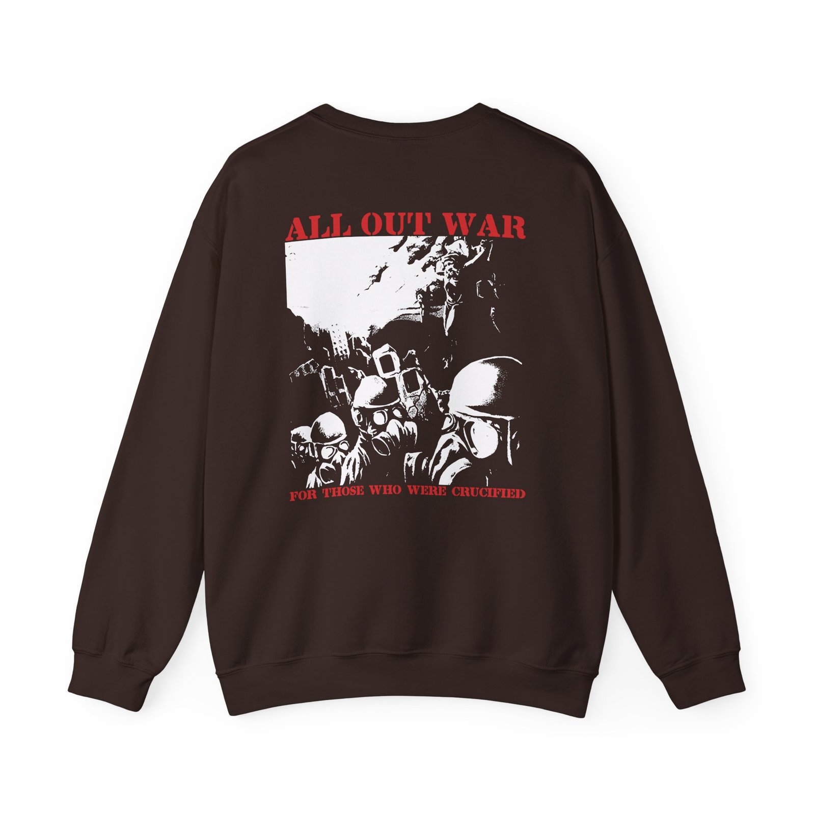 All Out War Crucified Original Unisex Heavy Blend™ Crewneck Sweatshirt