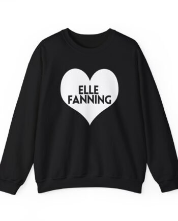 Love Elle Fanning Unisex Heavy Blend™ Crewneck Sweatshirt