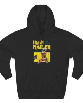 Iron Maiden Some Green In Time Three-Panel Fleece Hoodie