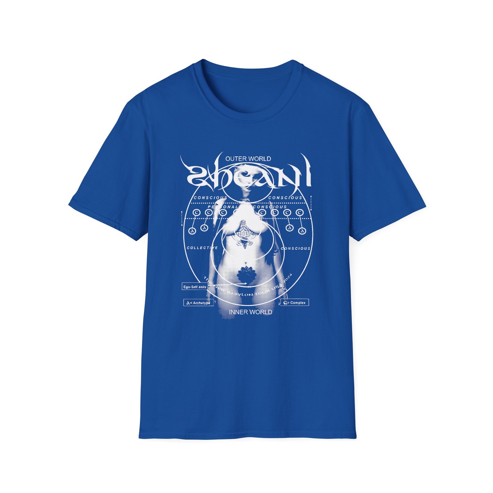 Zheani Body Tour Dates Unisex Softstyle T-Shirt