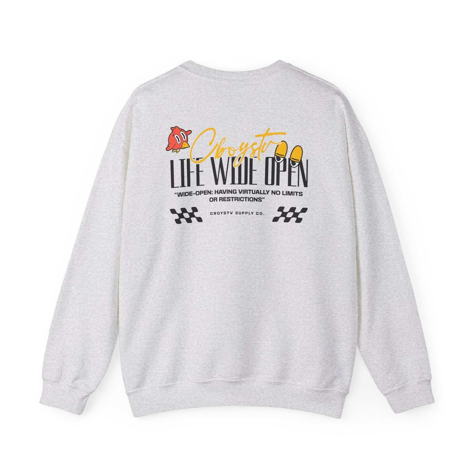 Cboystv Limitless Unisex Heavy Blend™ Crewneck Sweatshirt