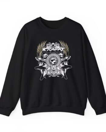 Accept Skull Flying Unisex Heavy Blend™ Crewneck Sweatshirt