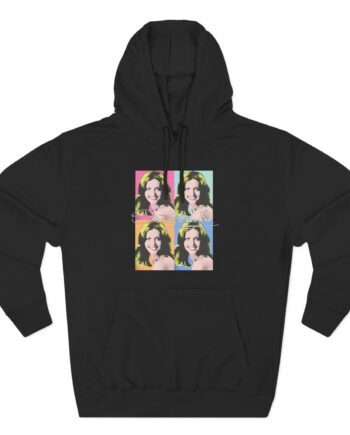 Olivia Newton John Pop Art Three-Panel Fleece Hoodie