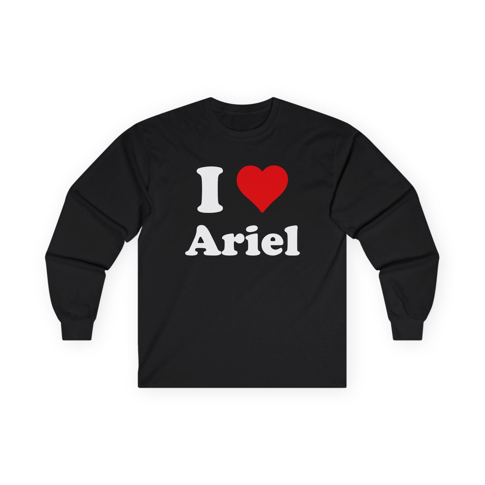 Baby Ariel I Love Ariel Unisex Ultra Cotton Long Sleeve Tee