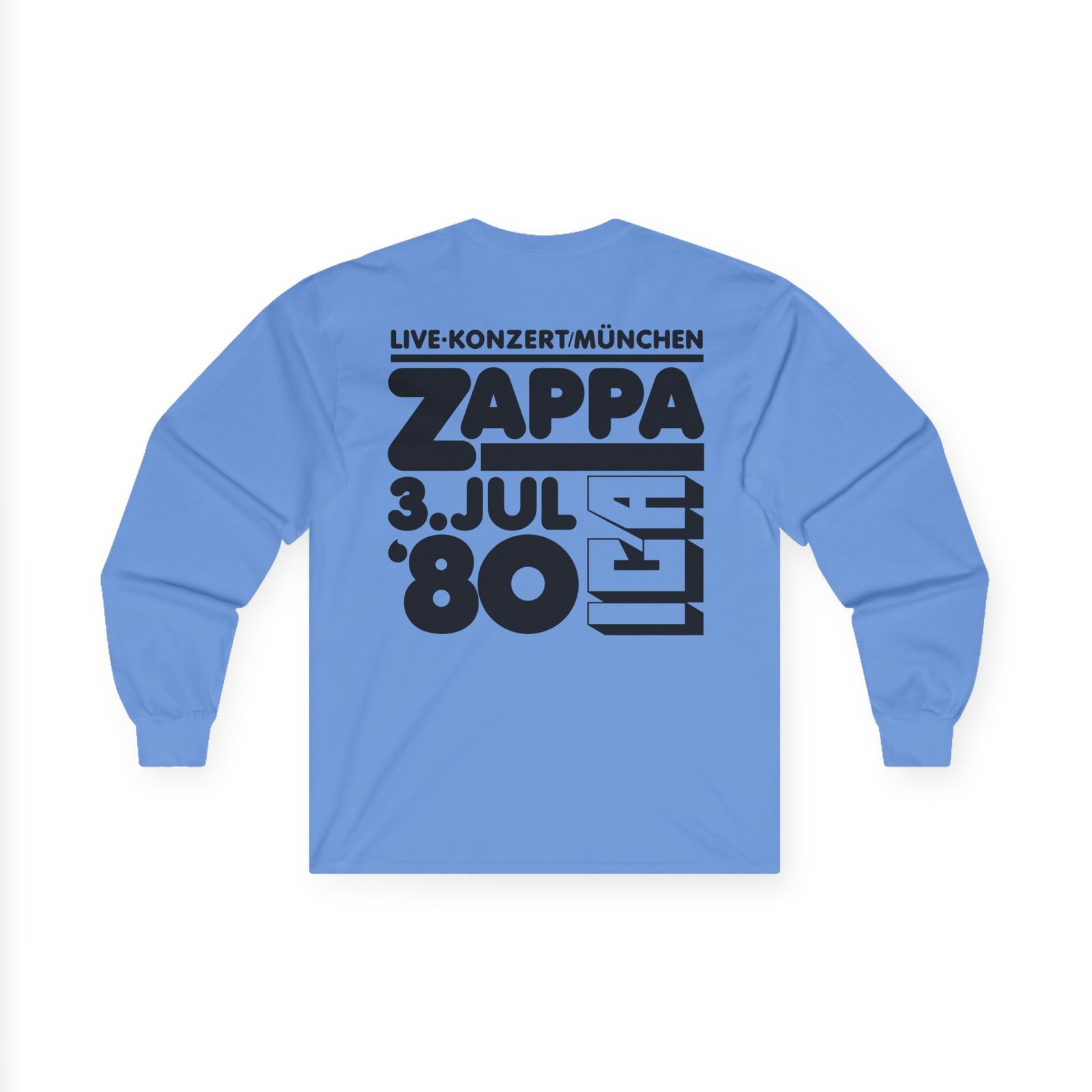 Frank Zappa 80 Munich Unisex Ultra Cotton Long Sleeve Tee