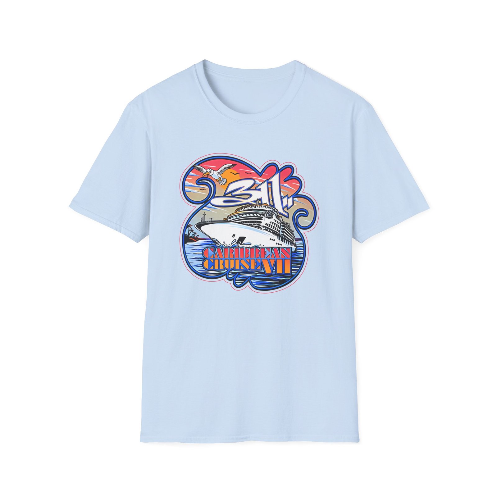 113 Love Boat Unisex Softstyle T-Shirt