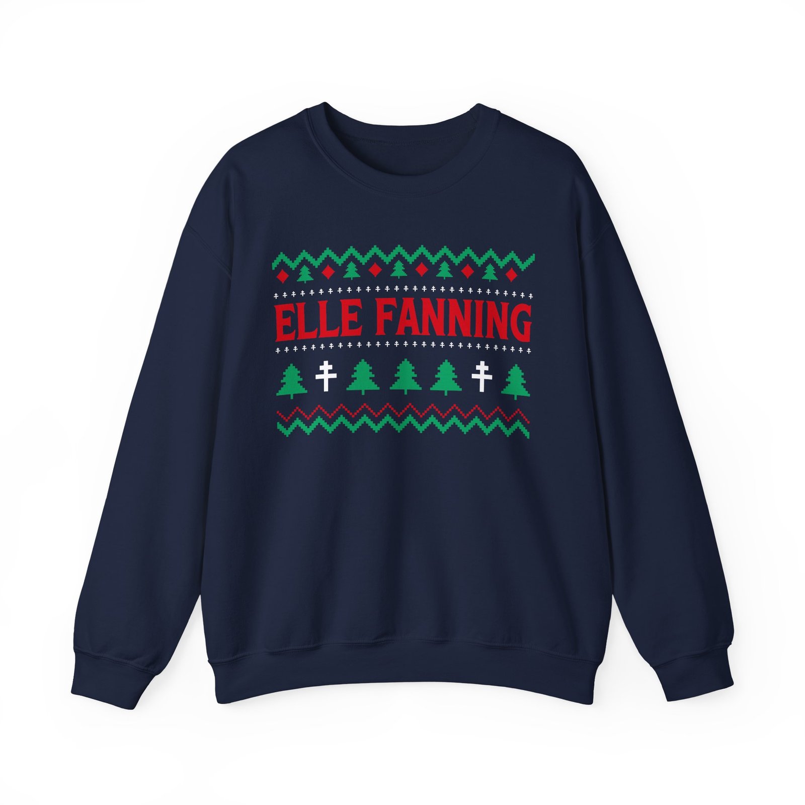 Elle Fanning Unisex Heavy Blend™ Crewneck Sweatshirt