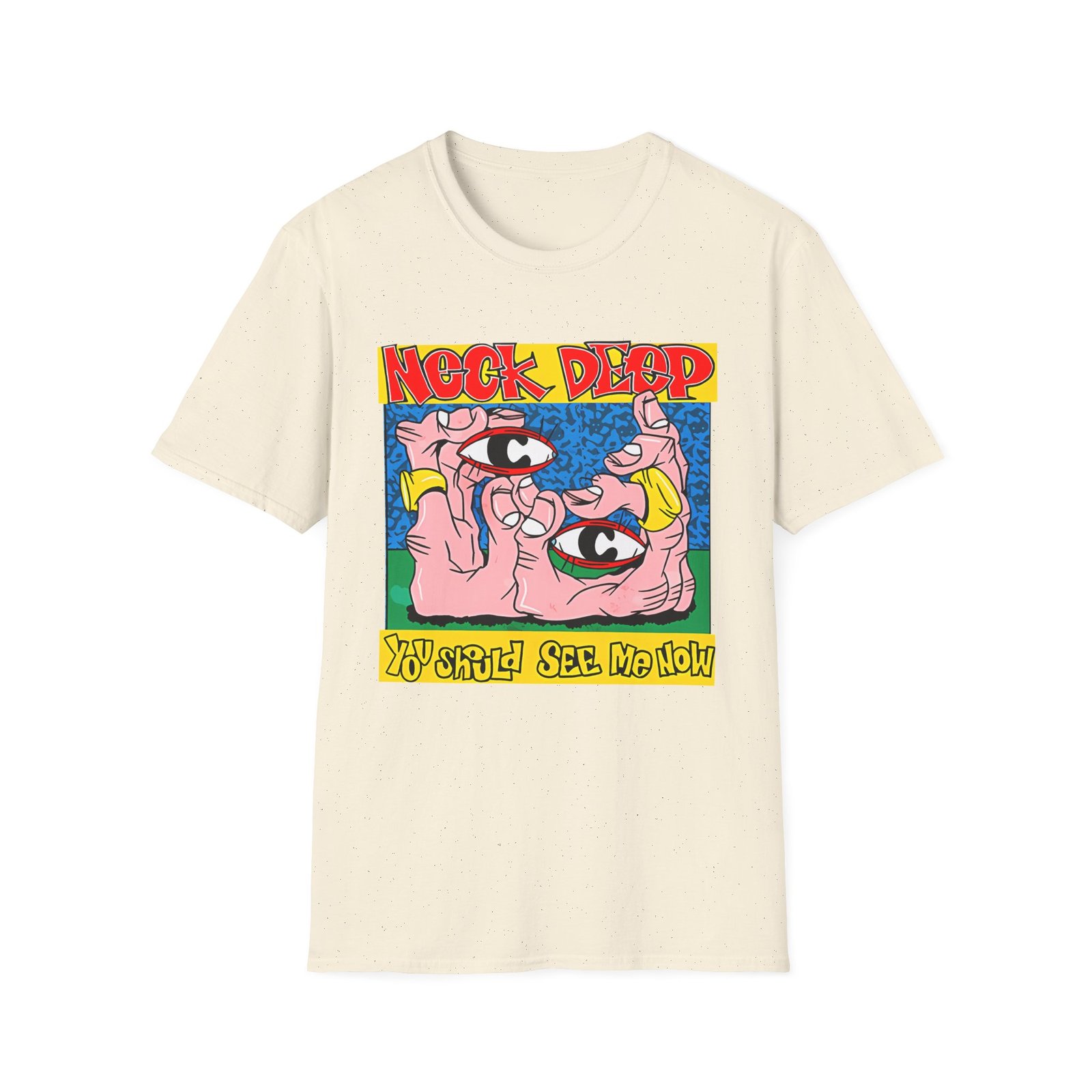 Neck Deep You Should See Me Now Artwork Unisex Softstyle T-Shirt