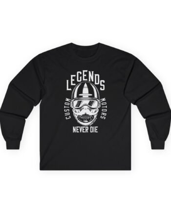 Legends Never Die Unisex Ultra Cotton Long Sleeve Tee