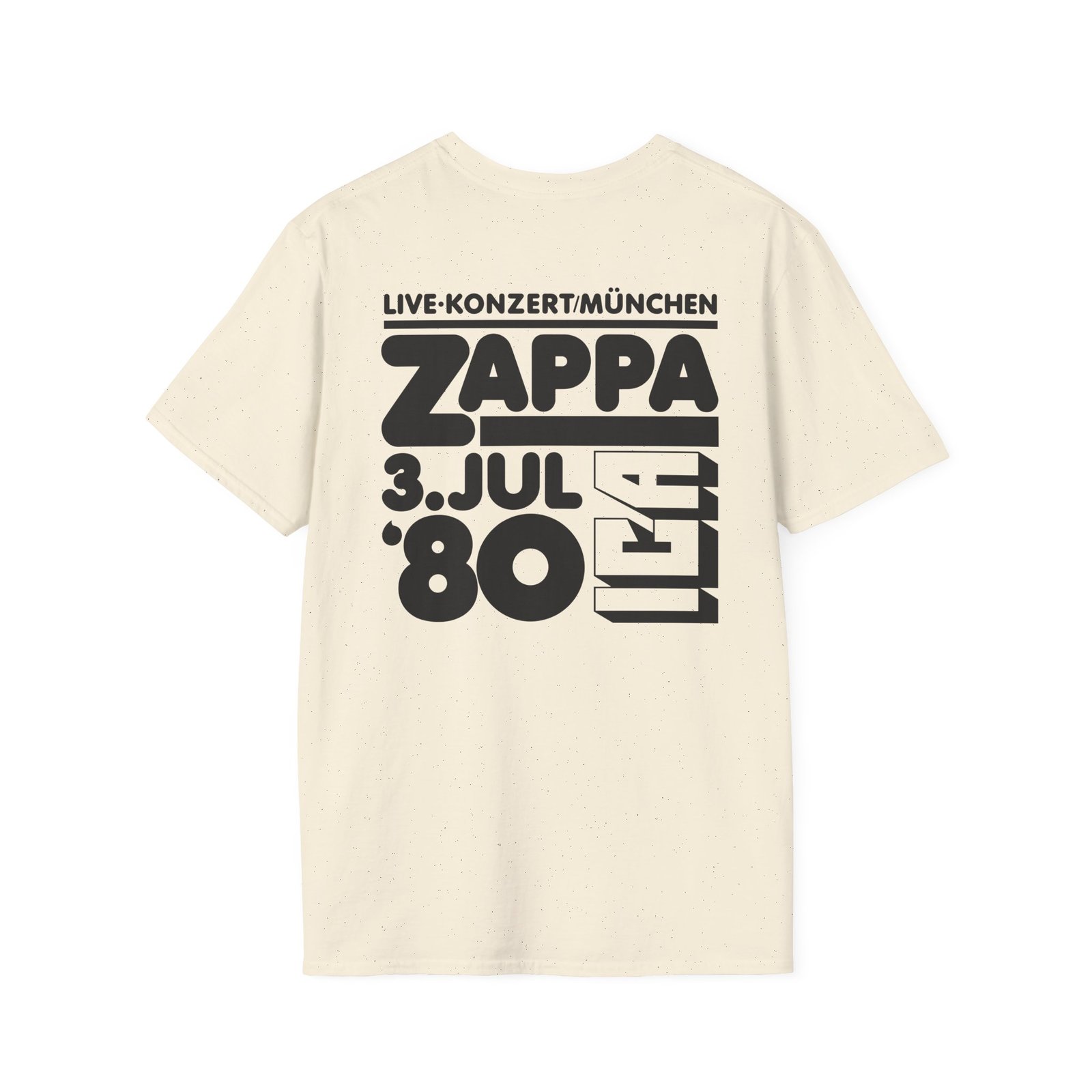 Frank Zappa 80 Munich Unisex Softstyle T-Shirt