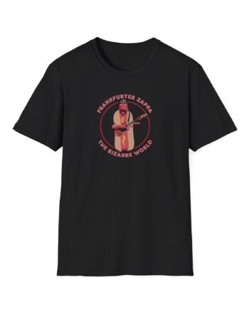 Frank Zappa Hot Dog Unisex Softstyle T-Shirt