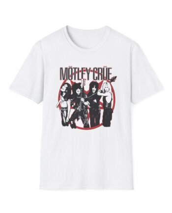 Motley Crue Group Photo Unisex Softstyle T-Shirt