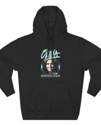 Olivia Newton John Bold Three-Panel Fleece Hoodie