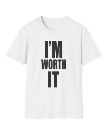 Elle Fanning I'm Worth It Unisex Softstyle T-Shirt