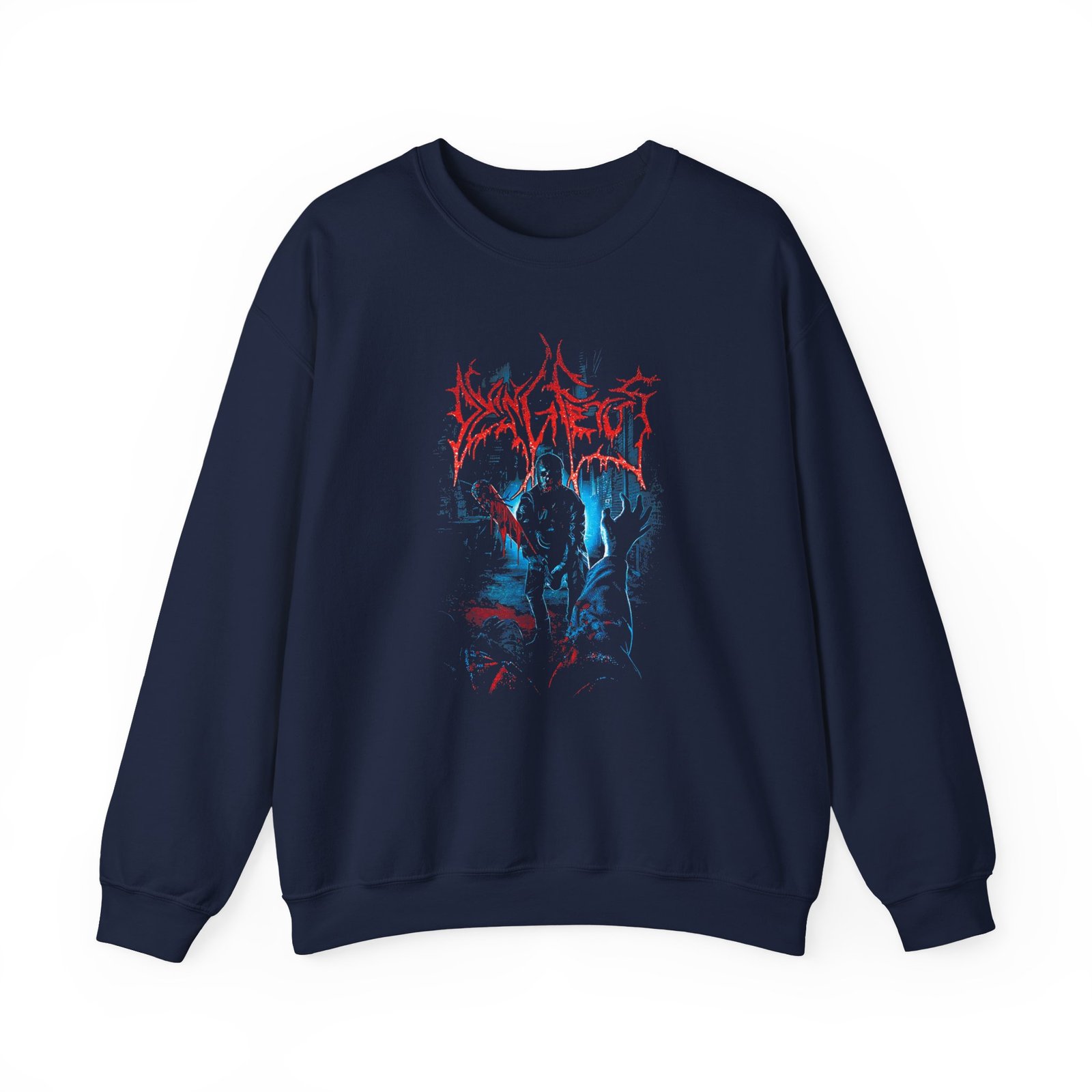 Dying Fetus Masked Bat Unisex Heavy Blend™ Crewneck Sweatshirt