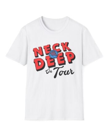 Neck Deep Slam Dunk 25 Tour Unisex Softstyle T-Shirt