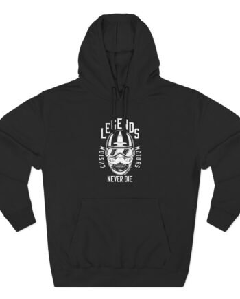 Legends Never Die Three-Panel Fleece Hoodie