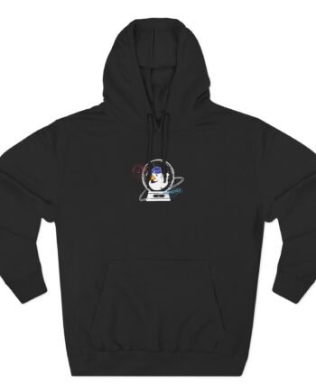 Quackity World Globe Three-Panel Fleece Hoodie