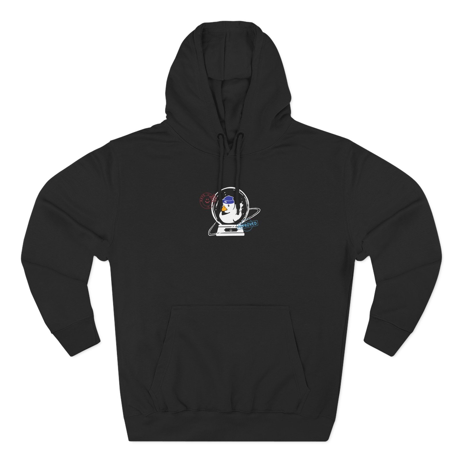 Quackity World Globe Three-Panel Fleece Hoodie