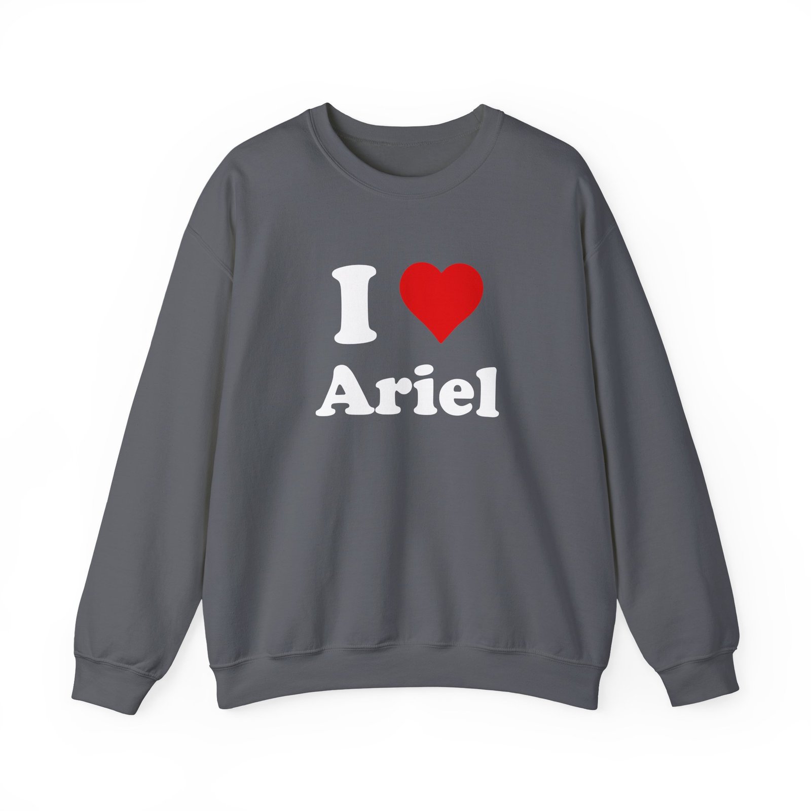 Baby Ariel I Love Ariel Unisex Heavy Blend™ Crewneck Sweatshirt
