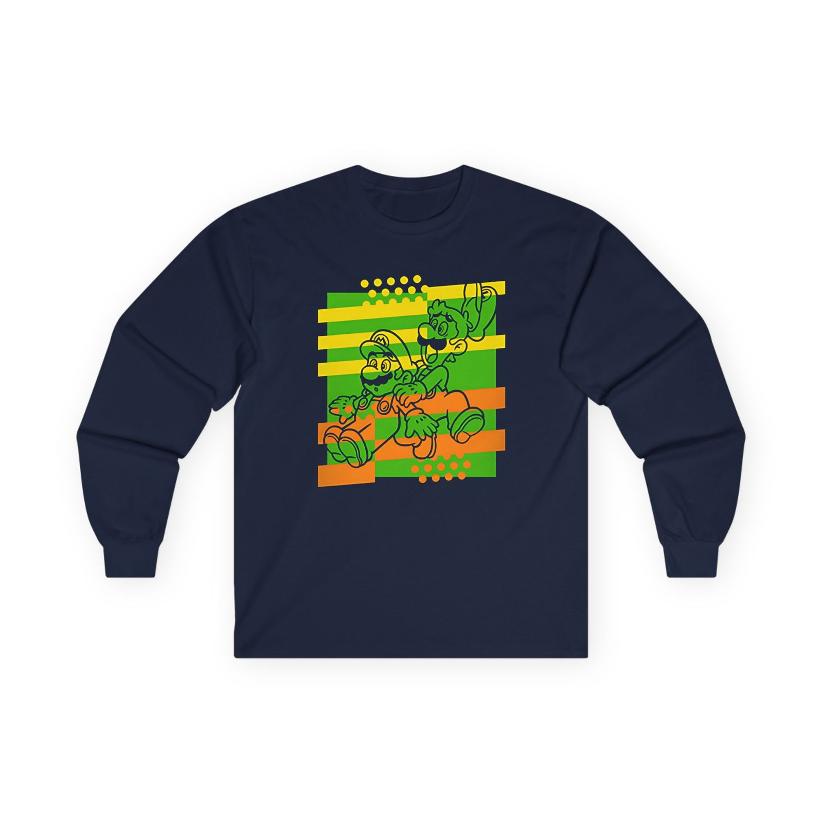 SPM and Luigi Pop Art Unisex Ultra Cotton Long Sleeve Tee
