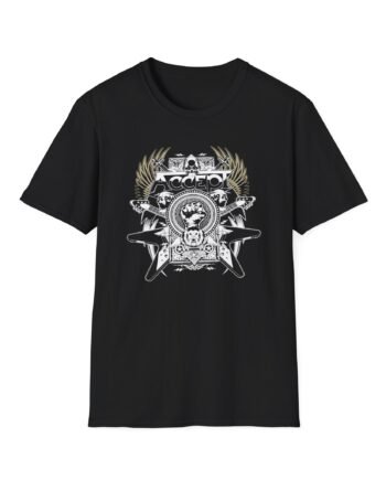 Accept Skull Flying Unisex Softstyle T-Shirt