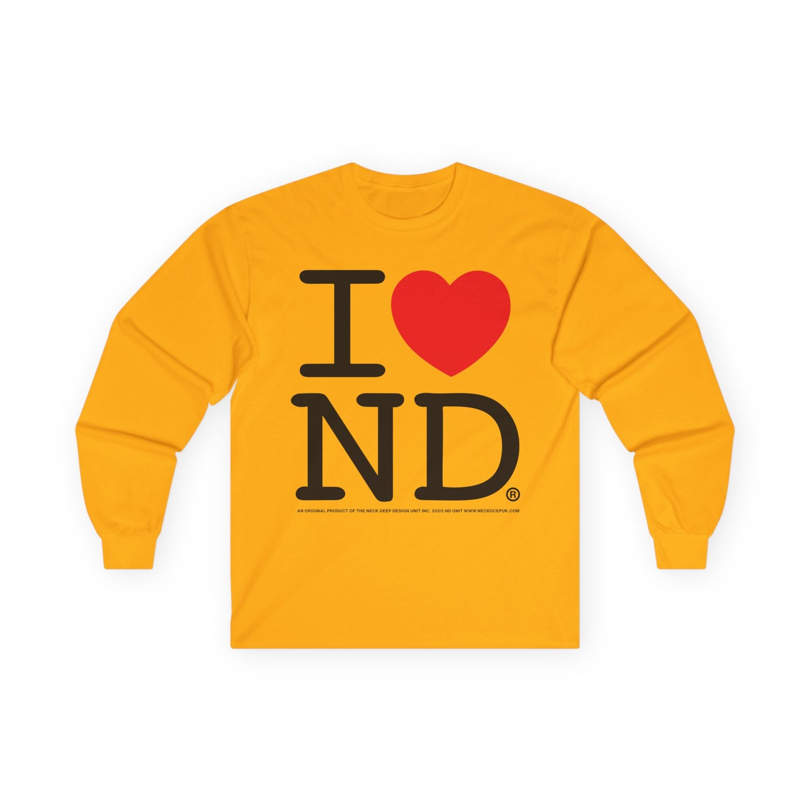 Neck Deep I <3 ND Unisex Ultra Cotton Long Sleeve Tee
