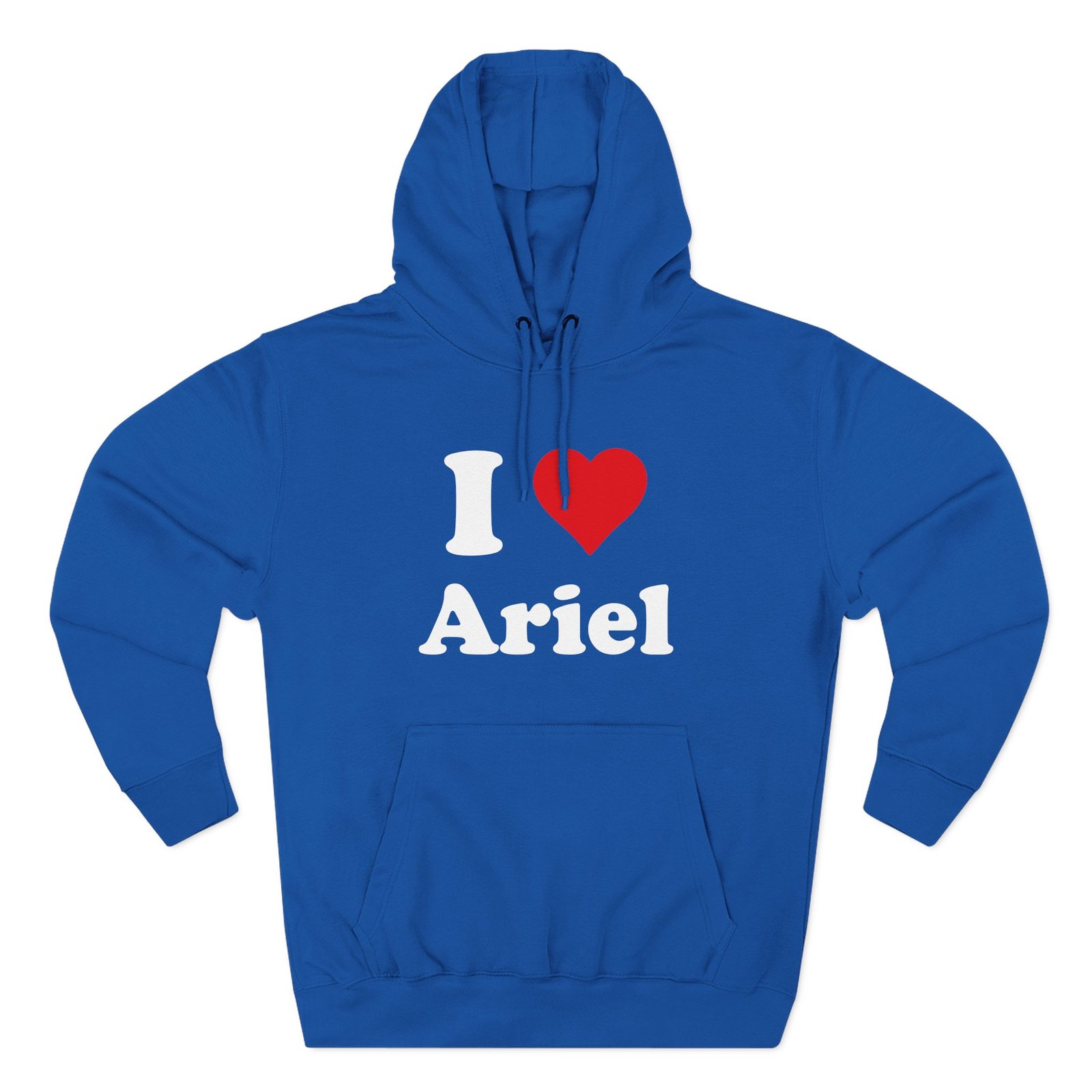 Baby Ariel I Love Ariel Three-Panel Fleece Hoodie