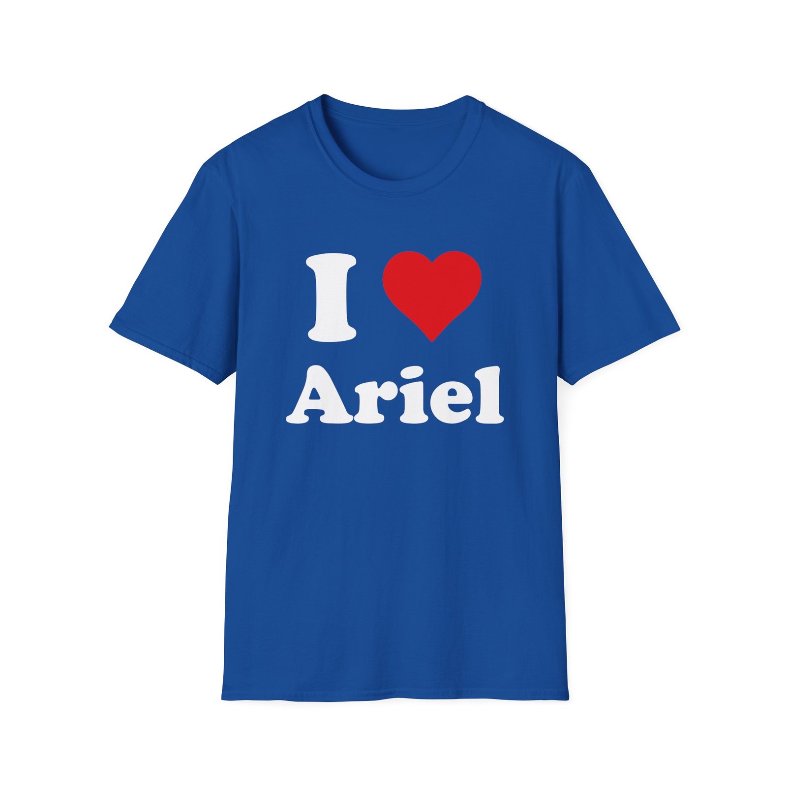 Baby Ariel I Love Ariel Unisex Softstyle T-Shirt