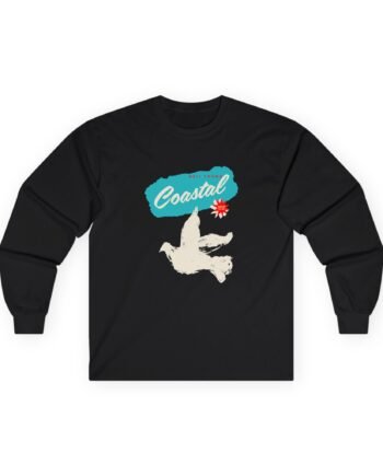 Neil Young Coastal Peace Dove Unisex Ultra Cotton Long Sleeve Tee