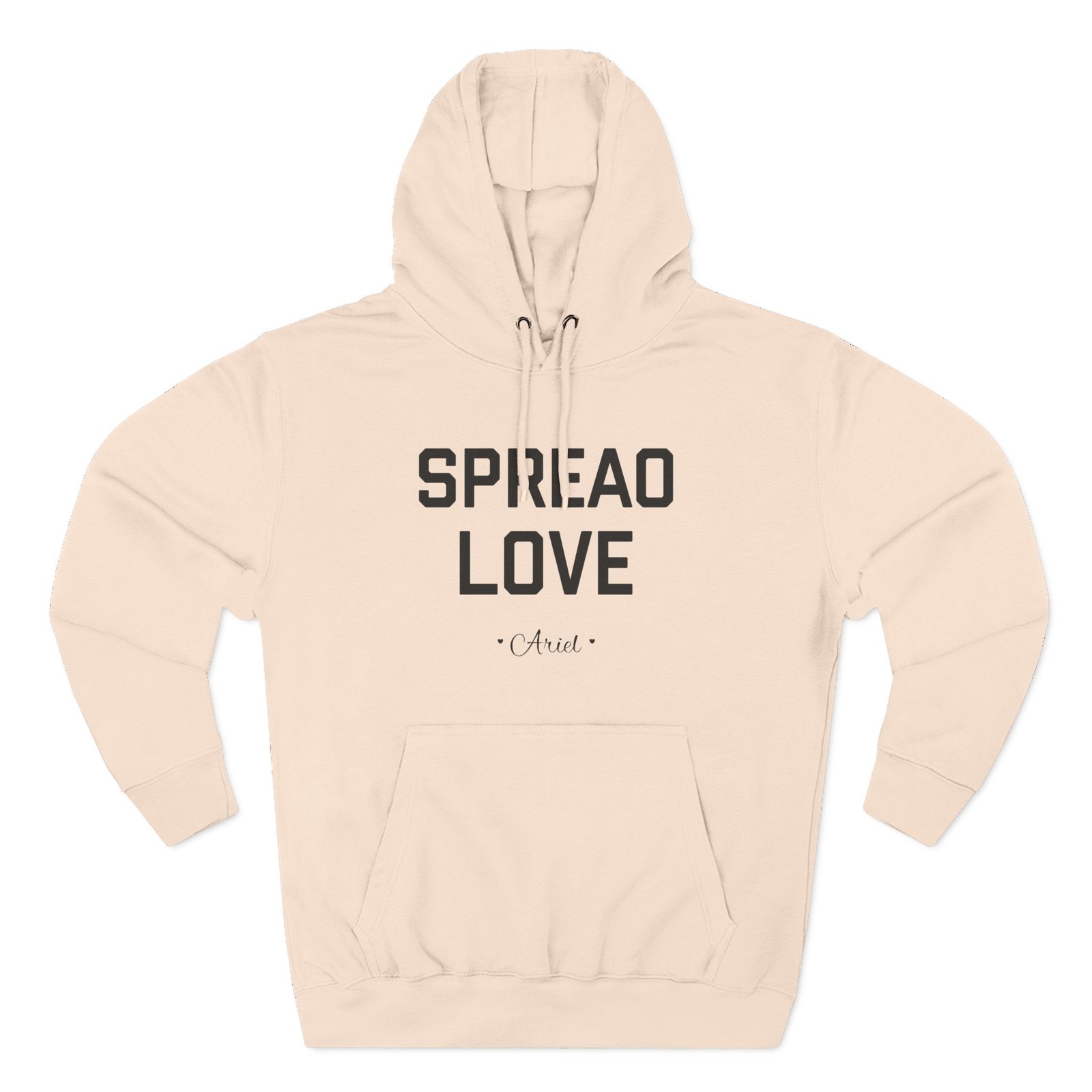 Baby Ariel Spread Love Three-Panel Fleece Hoodie