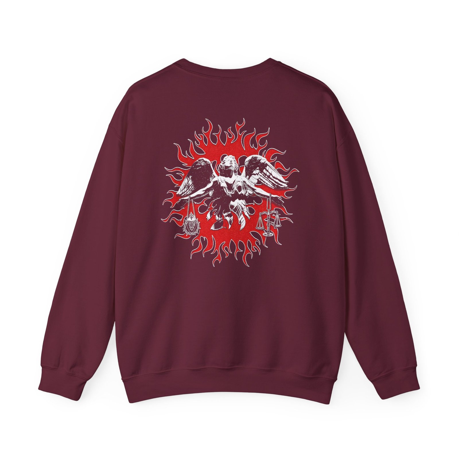 Guilt Trip Tribal Angel Unisex Heavy Blend™ Crewneck Sweatshirt