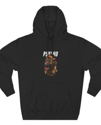 Dave Psycho Three-Panel Fleece Hoodie
