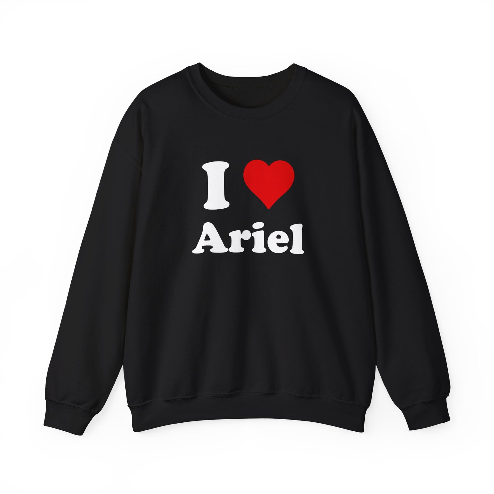 Baby Ariel I Love Ariel Unisex Heavy Blend™ Crewneck Sweatshirt