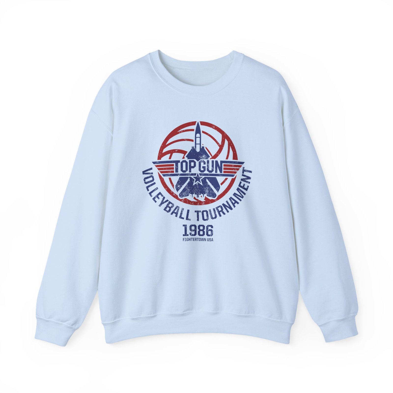 Top Gun Volleyball Tournament Unisex Heavy Blend™ Crewneck Sweatshirt