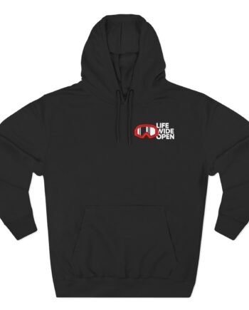 Cboystv Snowmobile Blowup Three-Panel Fleece Hoodie