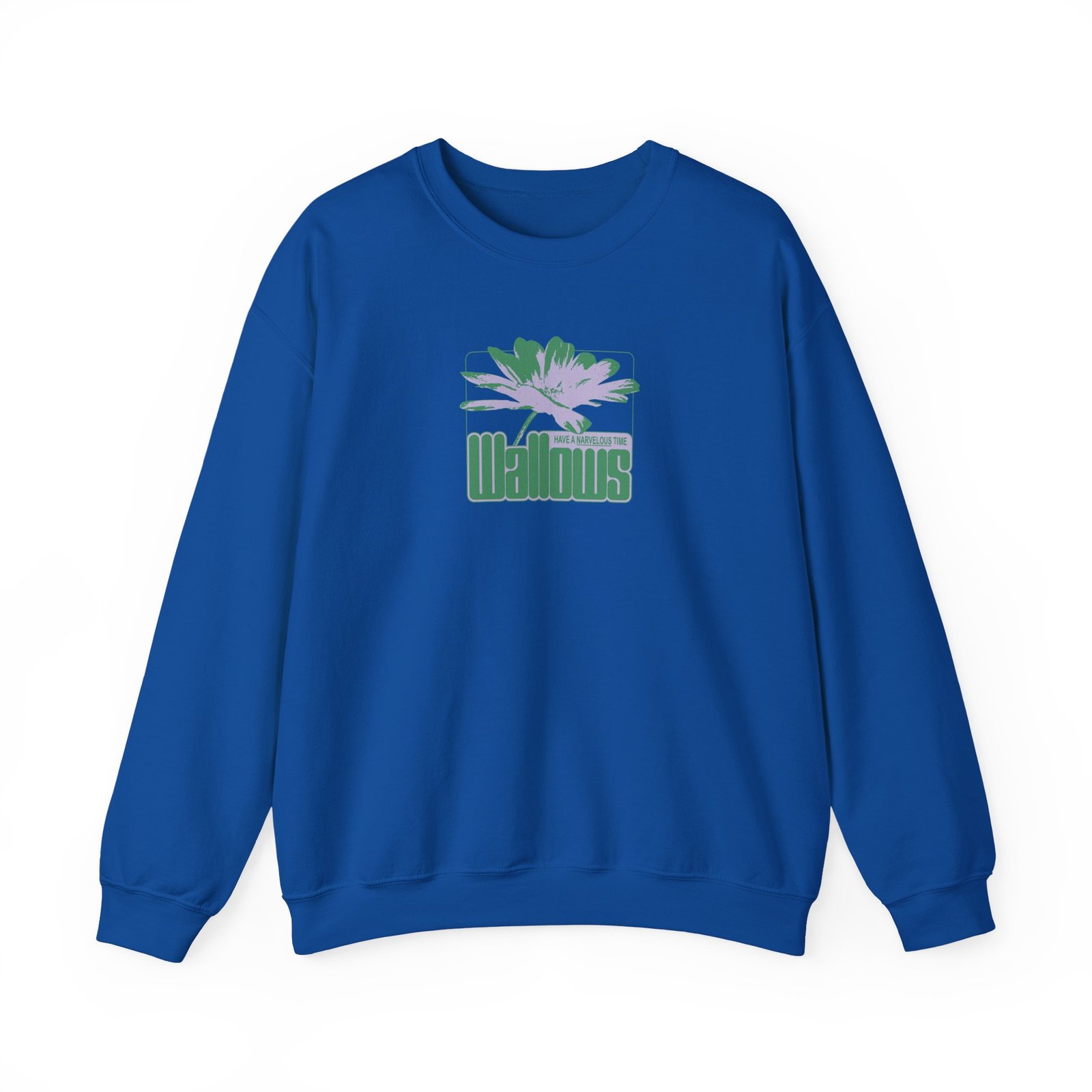 Wallows Marvelous Flower Unisex Heavy Blend™ Crewneck Sweatshirt