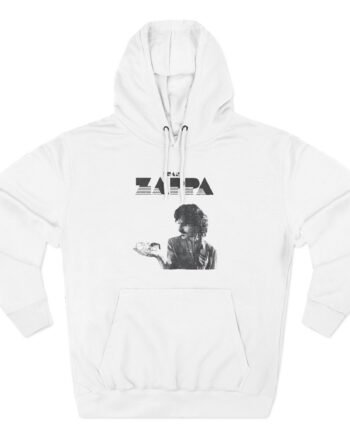 Frank Zappa Barking Pumpkin Record Three-Panel Fleece Hoodie
