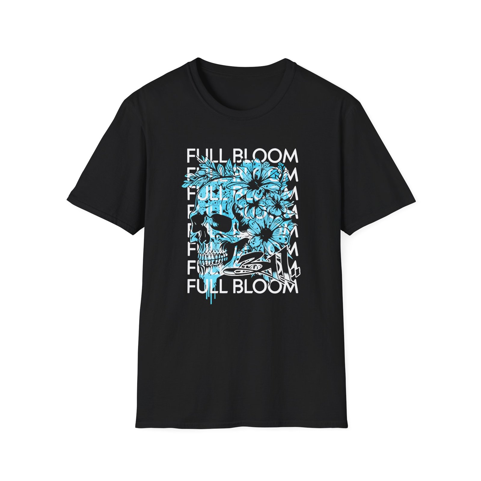 113 Full Bloom Repeat Unisex Softstyle T-Shirt