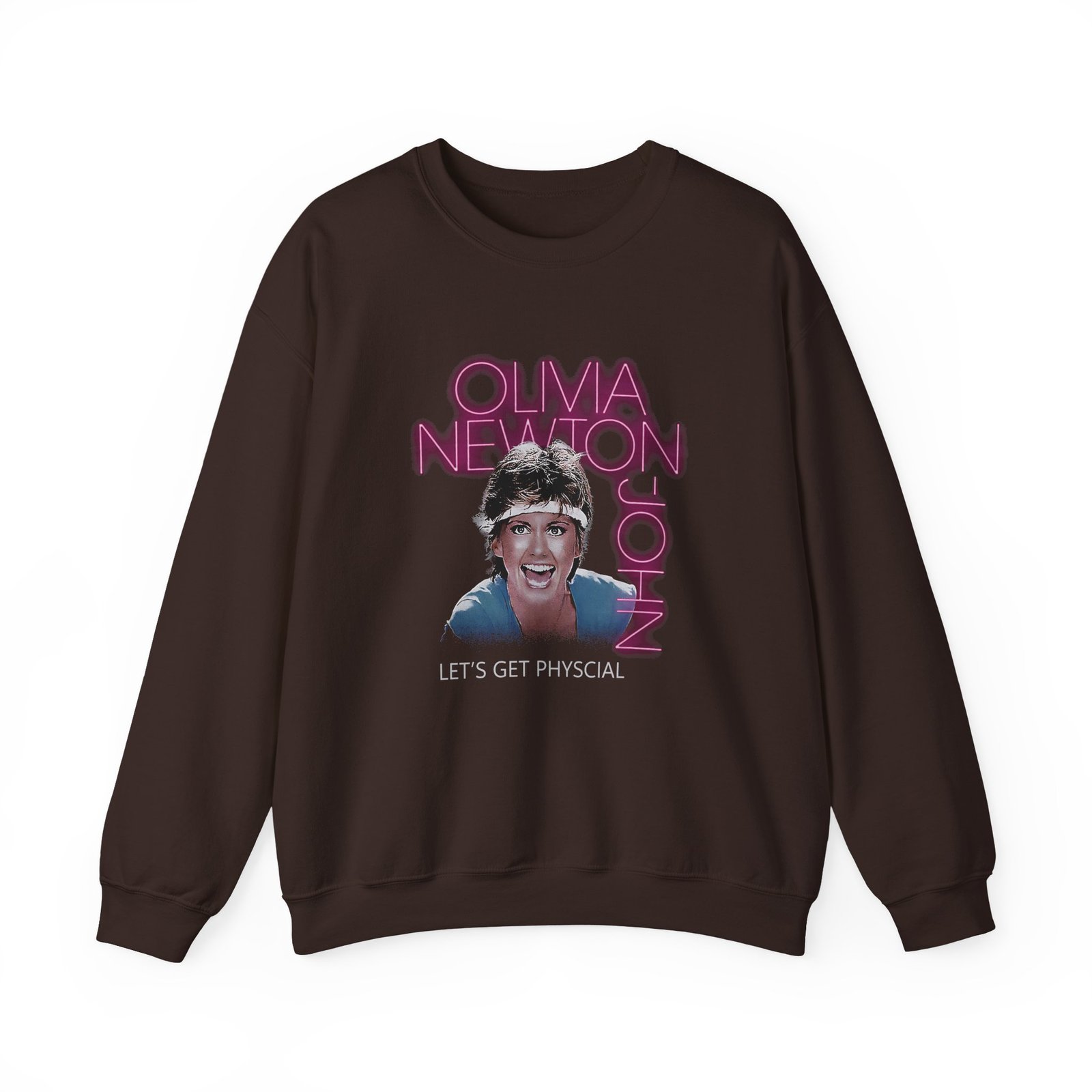 Olivia Newton John Neon Nights Unisex Heavy Blend™ Crewneck Sweatshirt